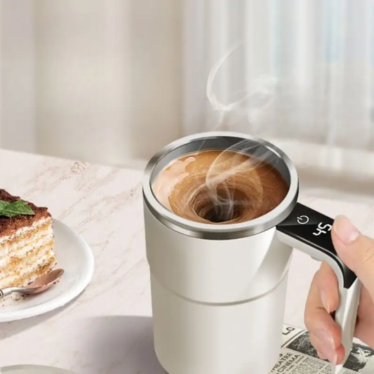 FAST Custom Lazy Coffee Mug Stainless Steel
Magnetic Cup Automatic Magnetic Portable Coffee Cup Blender Automatic Mixing Cup