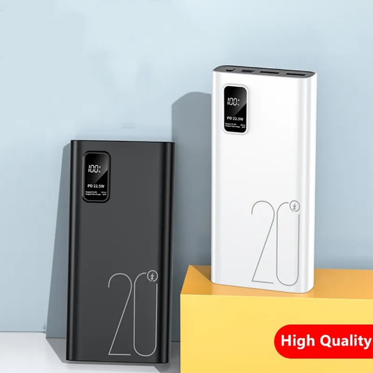 Super Factory PD 22.5W Power Bank 10000mAh 50000mAh Portable Powerbank Mobile Phone External Battery Charger Power Banks 20000mAh