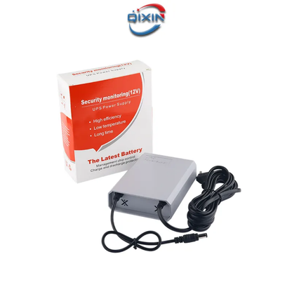 12V Mini UPS with 3600mAh Lithium Battery EU Plug for Fiber Optic Equipment WiFi Router CCTV Camera Three Phase