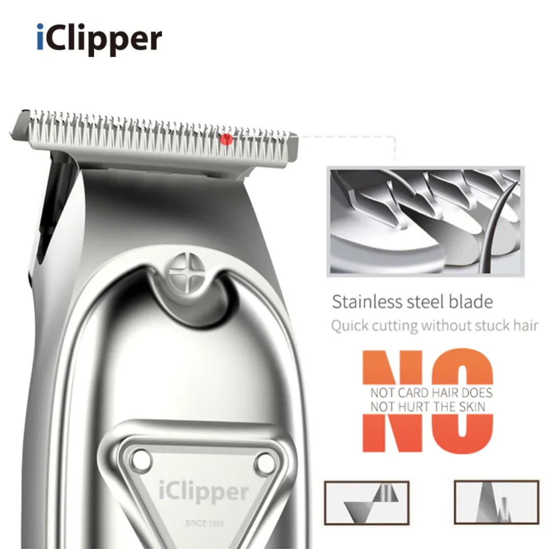 IClipper-I6 Rechargeable Beard Shaving Machine Hair Clipper Man's Electric Shaving Machine Hair Trimmer